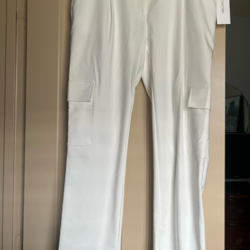 Calvin Klein Cream Cargo Pants
